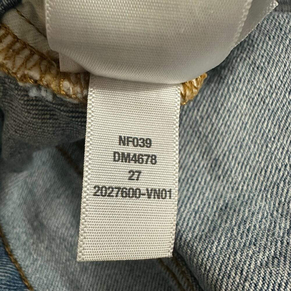 MADEWELL The Perfect Jean Short Blue Distressed Cut Off HR Grunge - Picture 10 of 11